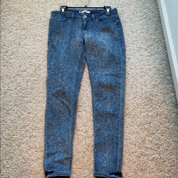 levis back zipper jeans